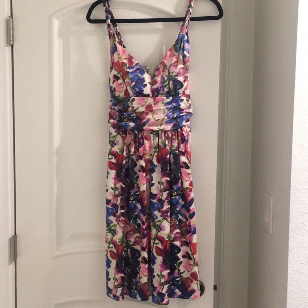Floral Short Dress